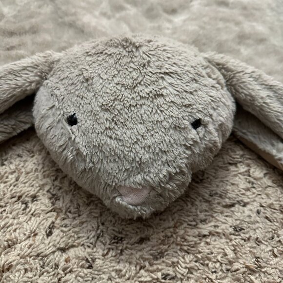 Pottery Barn Kids Bunny Plush Play Mat Rabbit Lovey Tummy Time - Picture 4 of 16